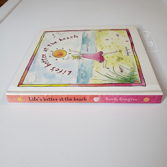 Life's Better At the Beach by Sandy Gingras Book Inspiration Illustrations Gift - Picture 10 of 16
